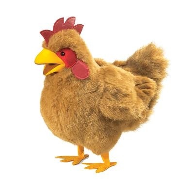 folkmanis chicken puppet