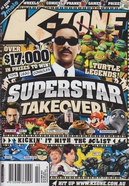 K Zone 1 Year Subscription 12 Issues By Unbranded Shop Online For Magazines In Australia