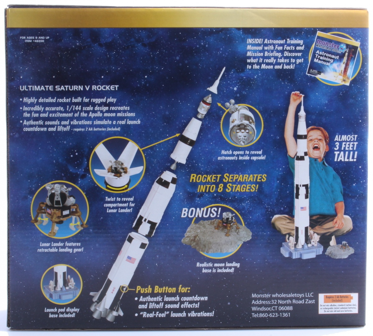 saturn v toy model
