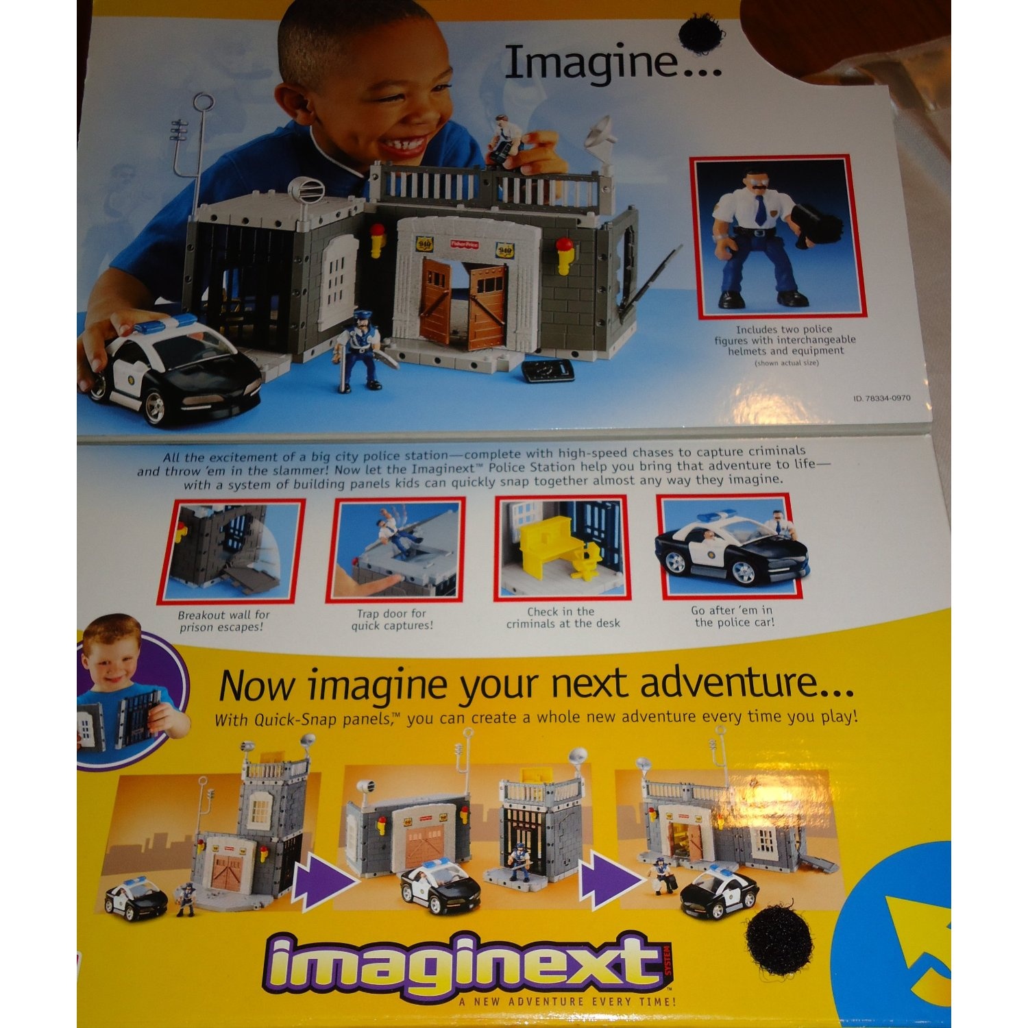 imaginext police station