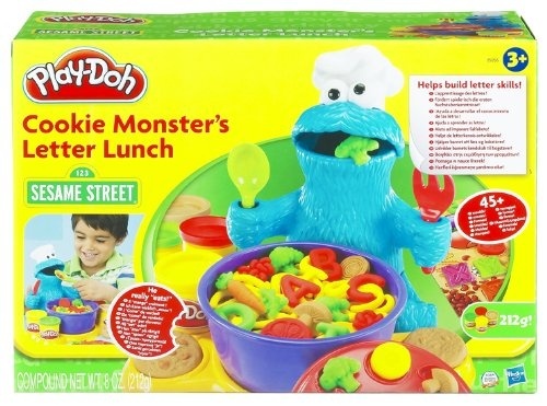 cookie monster play doh