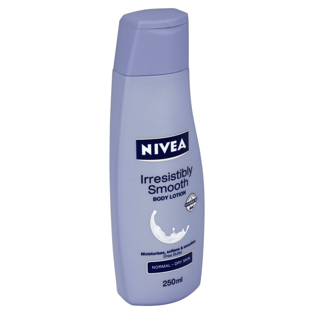 nivea irresistibly smooth body lotion 250ml