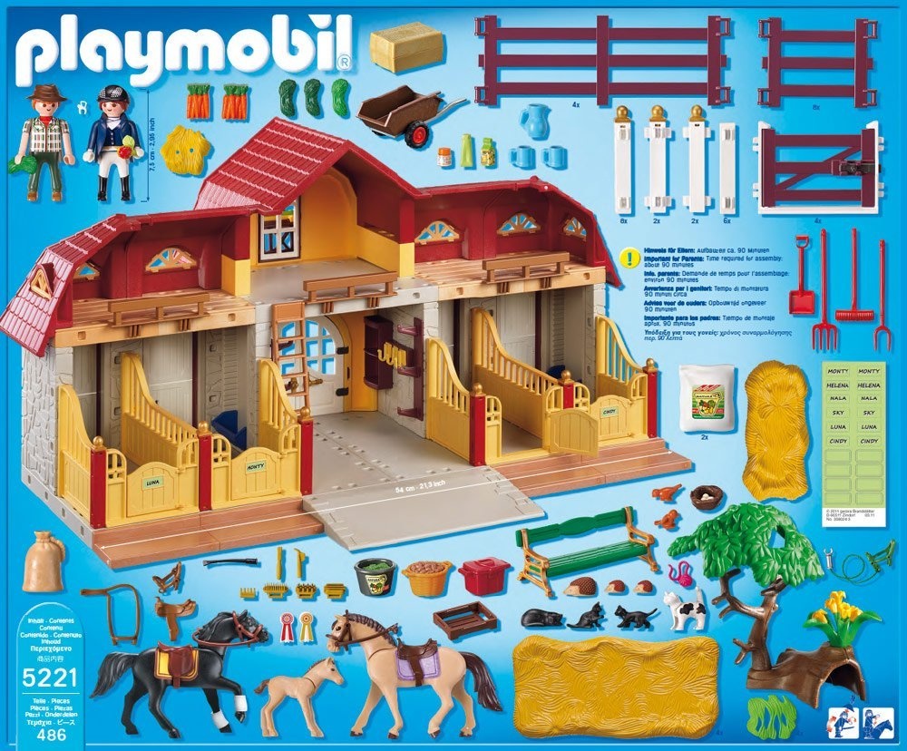 playmobil country horse paddock