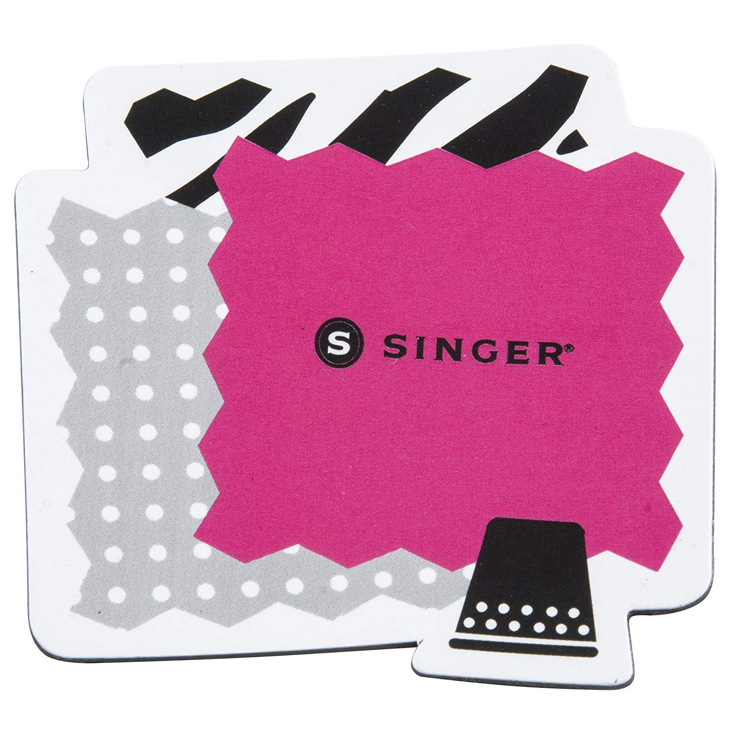 SINGER 01824 Large Eye Hand Needles On Magnet 12-Count