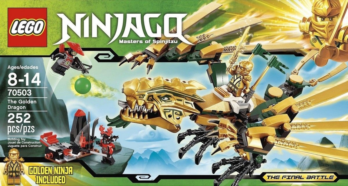 lego golden ninja set