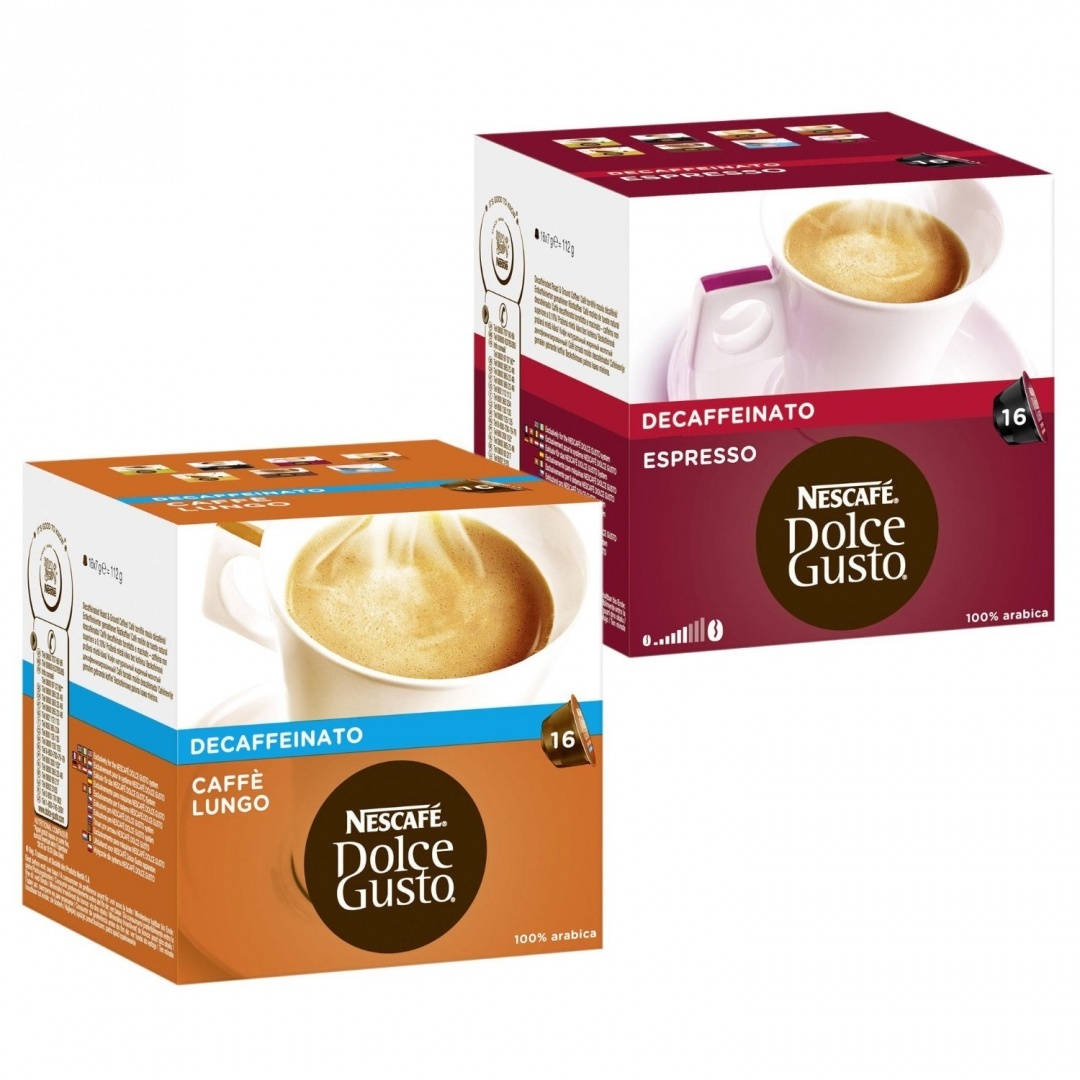 Dolce Gusto Capsules Decaffeinato-Set 