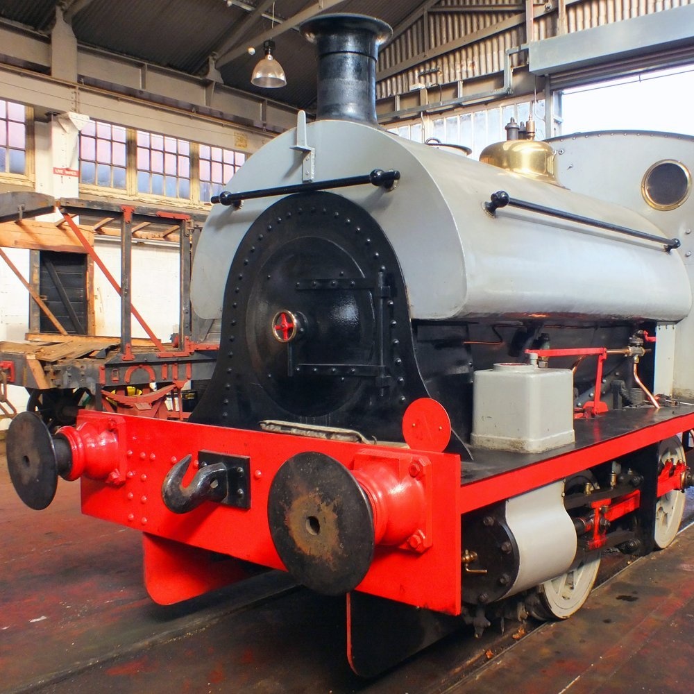 Bigjigs Rail Heritage-Kollektion Lokomotive Peckett