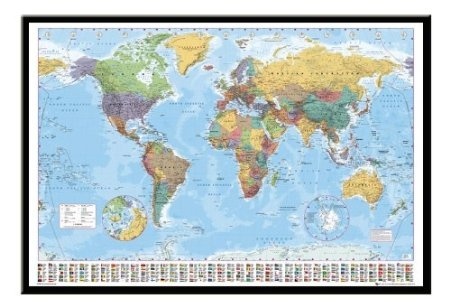 world map pin board framed in black wood includes 100 pins 96 5 x 66 cms world map pins online