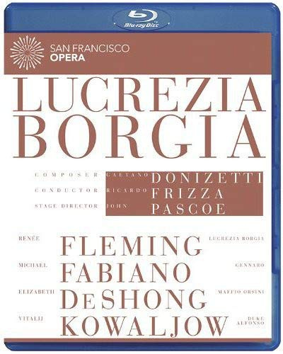 (未使用･未開封品)　Lucrezia Borgia [Blu-ray] vf3p617 Donizetti Lucrezia Borgia (Featuring the San Francisco Opera