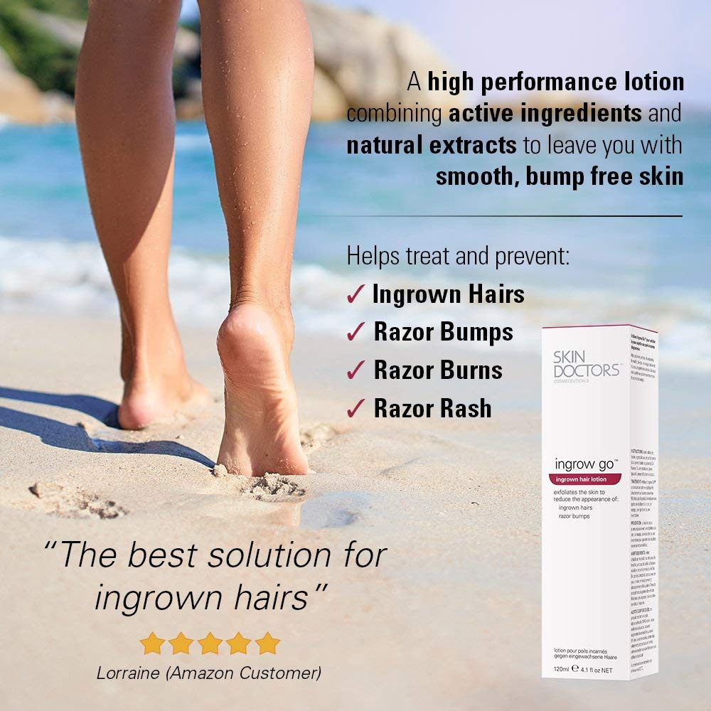 Skin Doctors Ingrow Go Ingrown Hair Removal Lotion 120ml By Skin