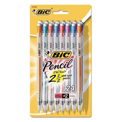 BIC Mechanical Pencils 48-Pack - Xtra-Sparkle & Xtra-Strong Medium Point Pencils