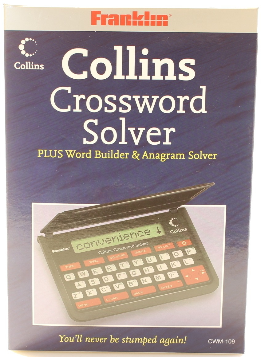 Cwm109 Collins Crossword Solver Franklin