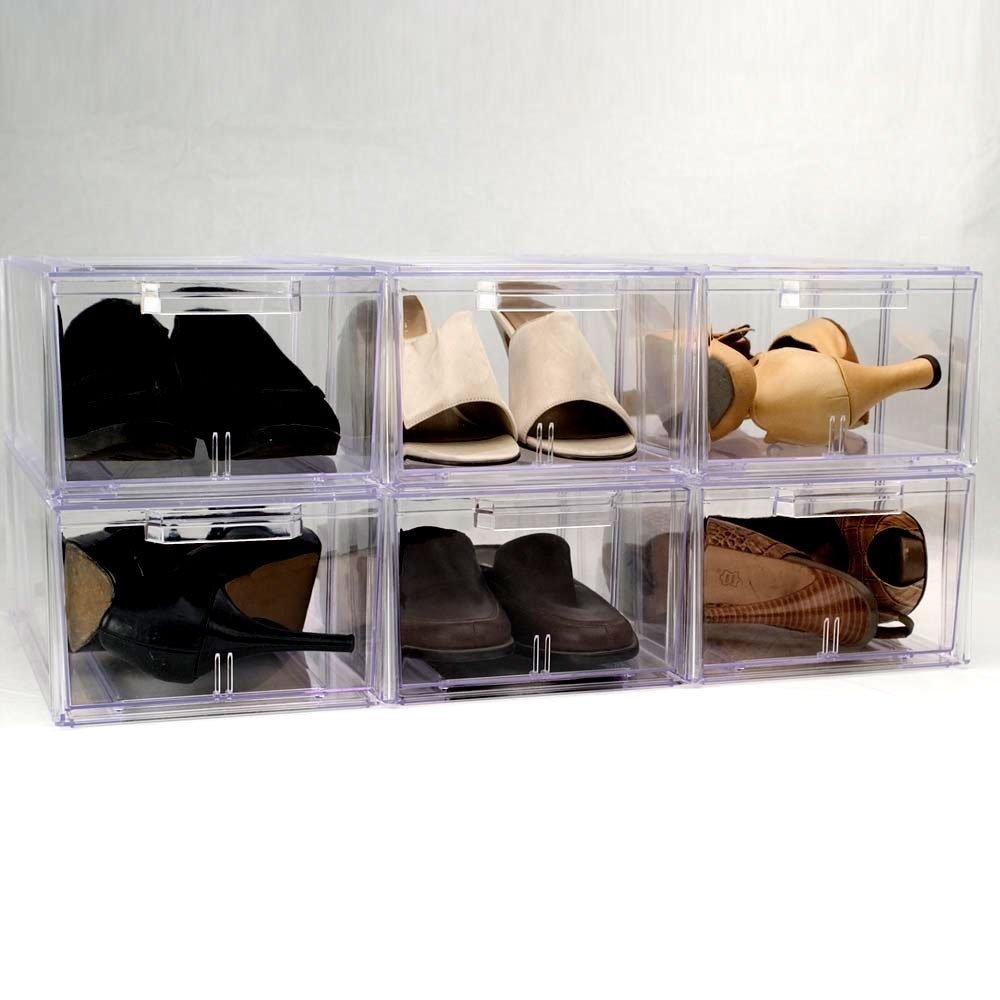 Crystal Clear Stackable Storage Drawer Large By Aberdeen Plastics