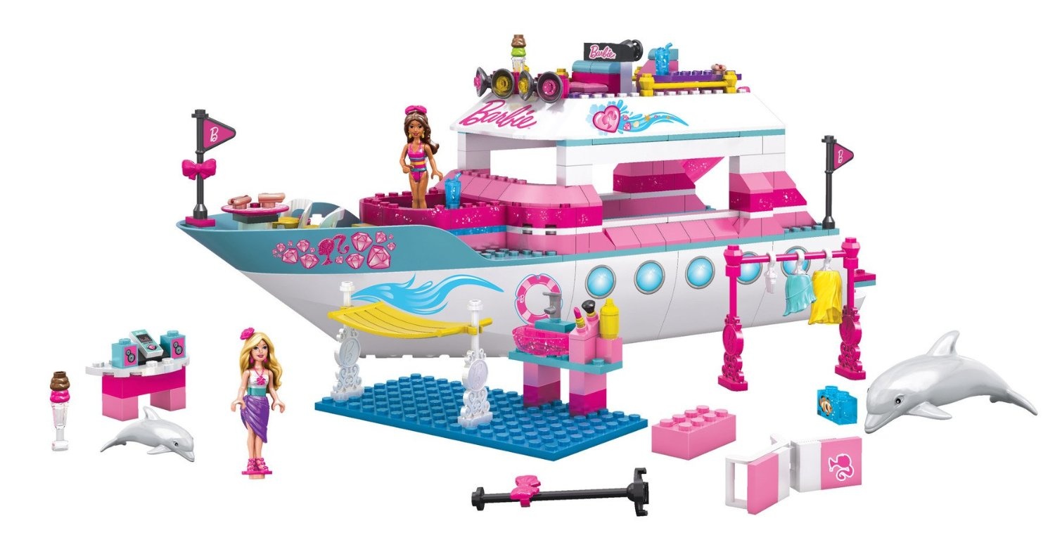 Mega Bloks Barbie Luxury Yacht By Mega Brands Shop Online For Toys In Australia