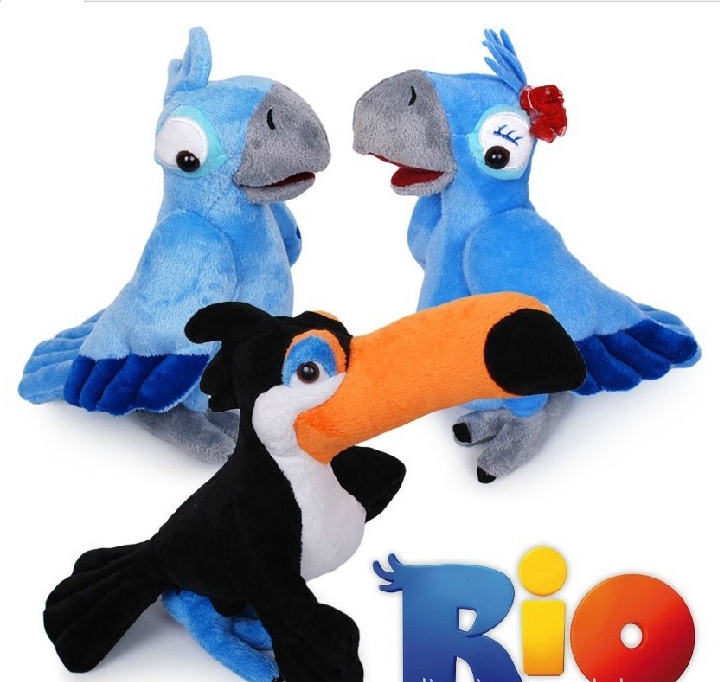rio blu and jewel plush