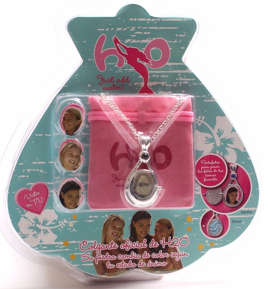 H2o Just Add Water Necklace Locket. H20 