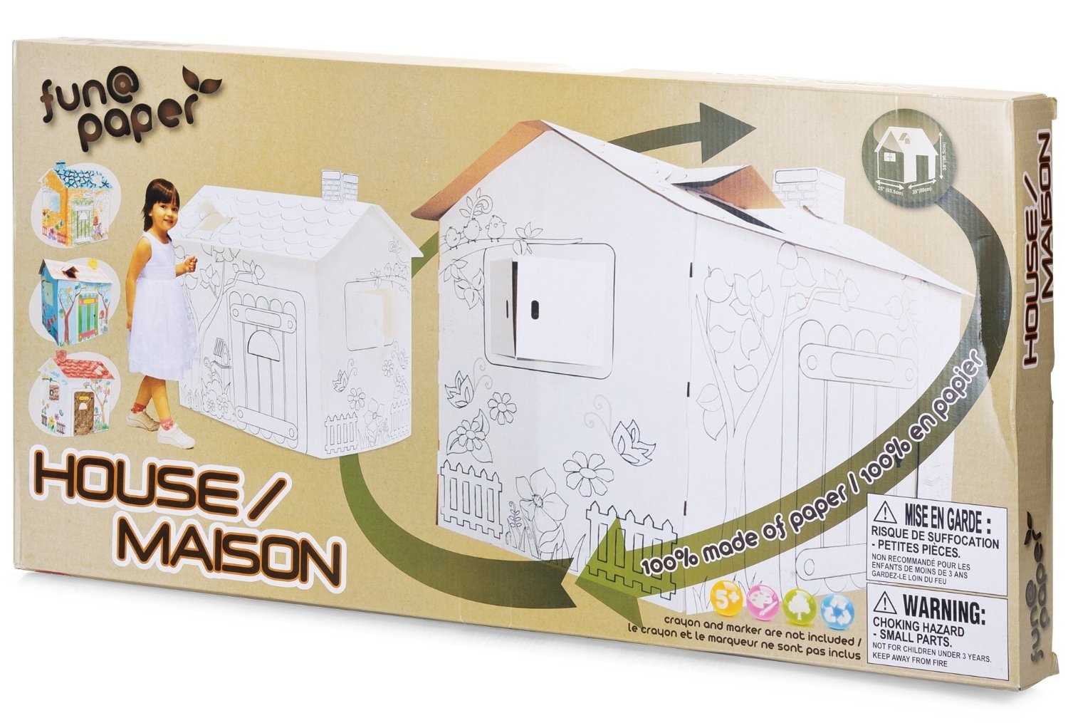 colour your own playhouse