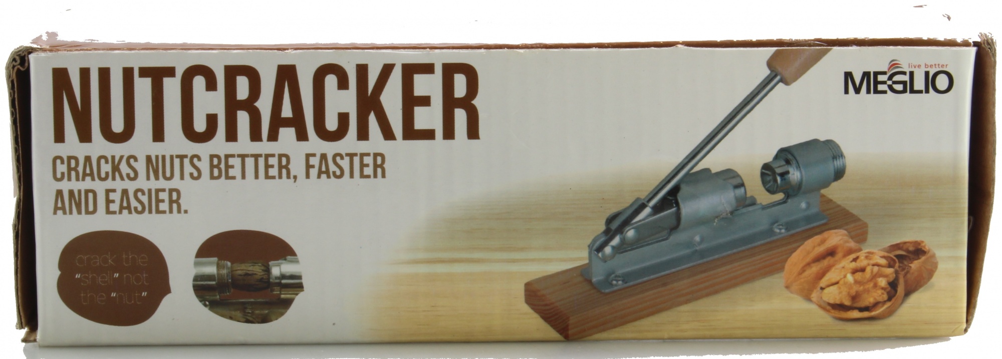 MyLifeUNIT Heavy Duty Nut Cracker Pecan Nut Cracker