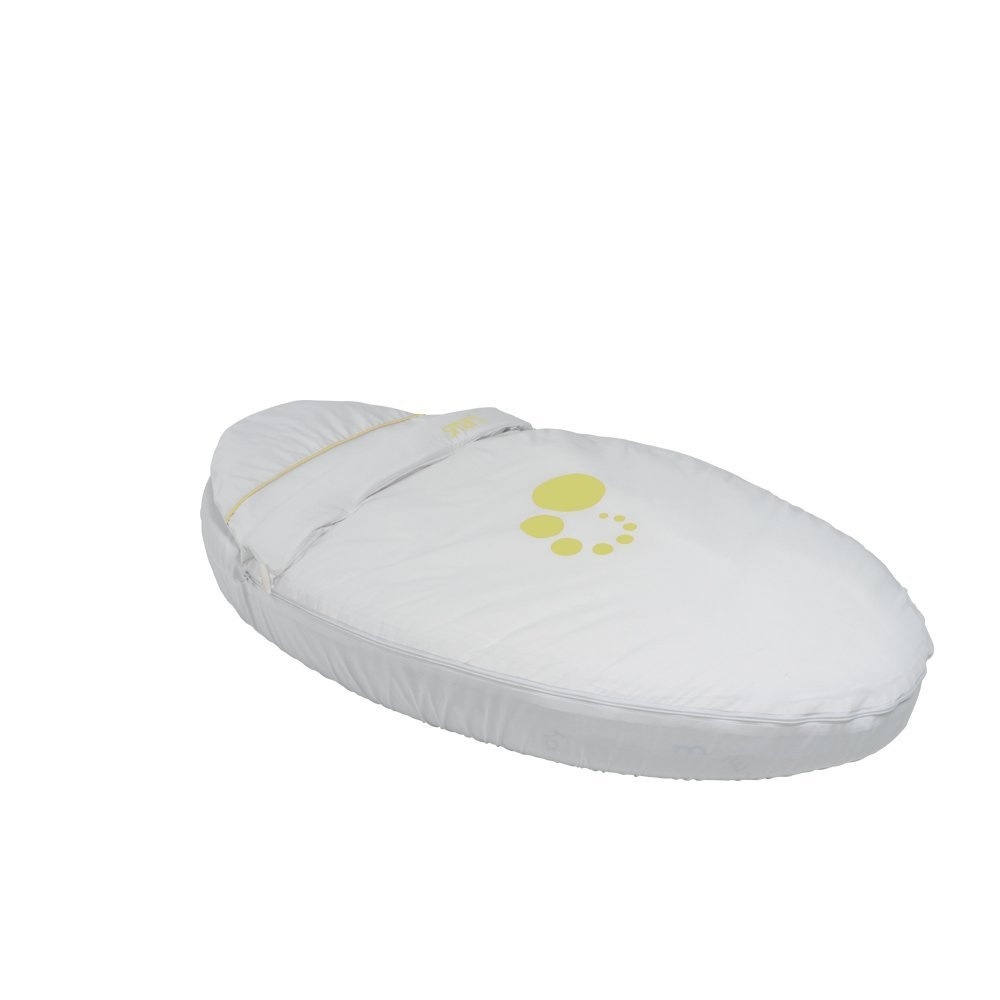 Micuna Smart Set Of Bedsheets for Smart Minicradle White//Lime