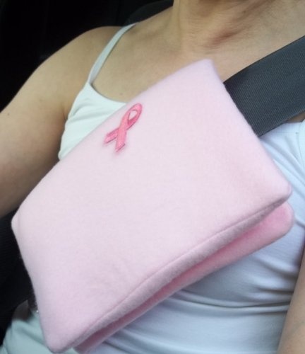 Mastectomy Lumpectomy Pillow Seat Belt Cover Chemo Port Surgery
