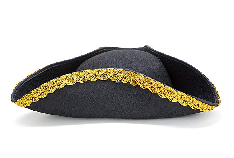 Kangaroo Kids Revolutionary War Deluxe Colonial Tricorn Hat