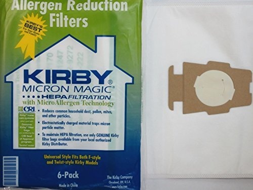 F HEPA Filtration Vacuum Bags 