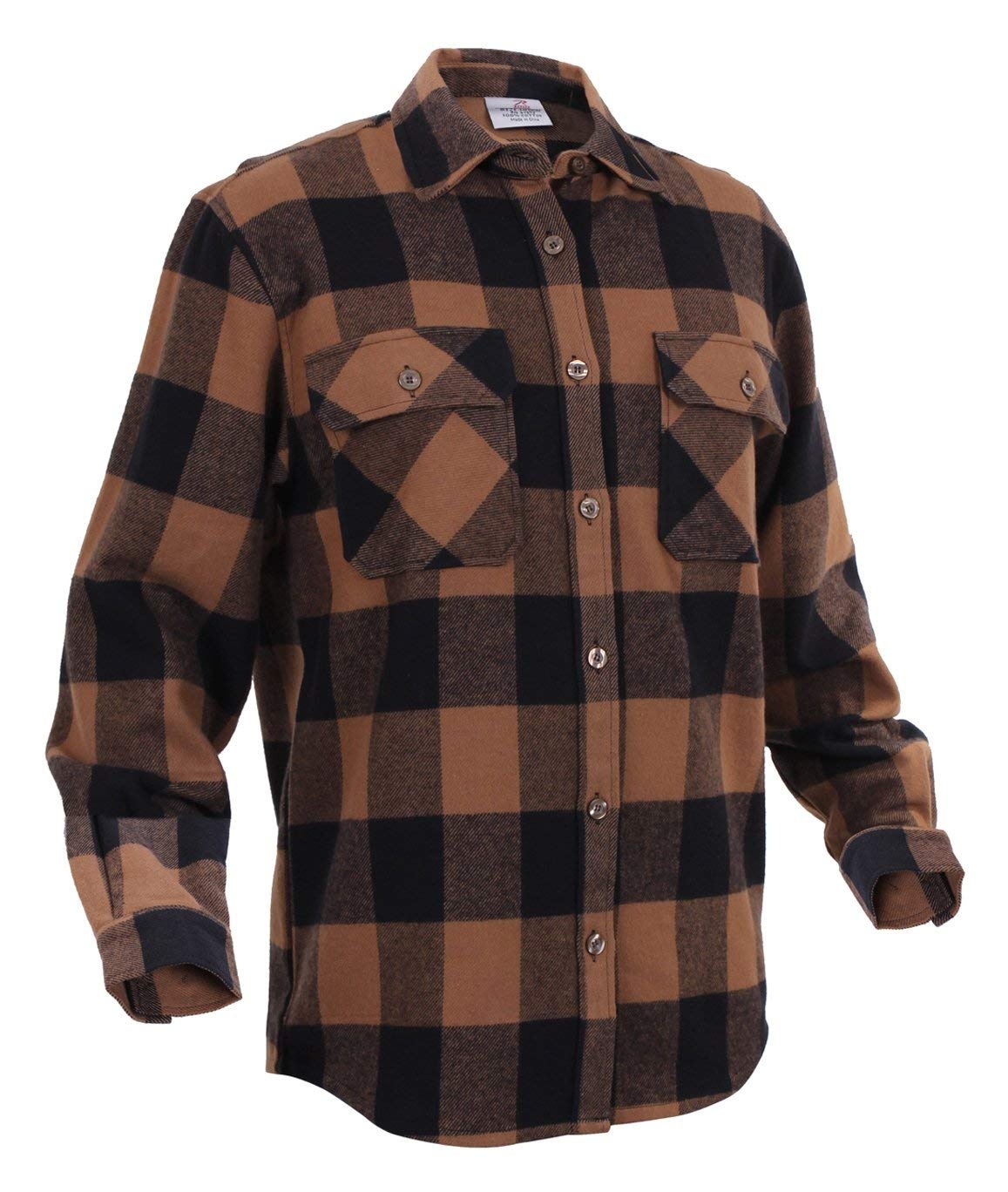 Rothco Heavy Weight Plaid Flannel Shirt 