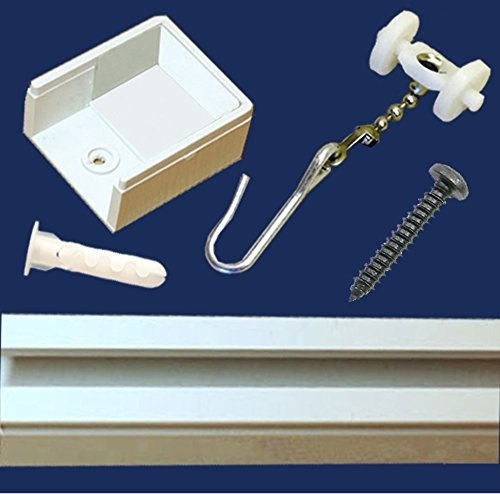 Trax L Shaped Shower Rod 150cm X 80cm Ceiling Mounted Track