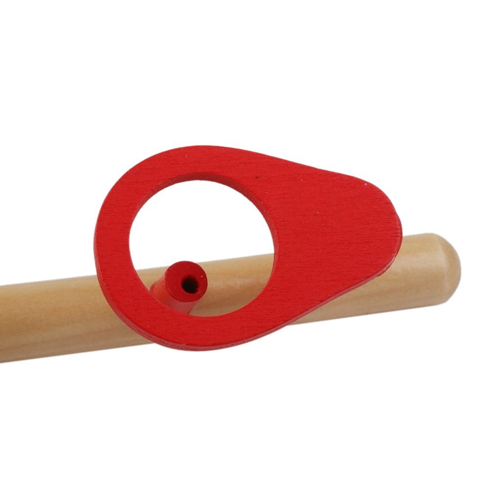 Classic Wooden Games Floating Blow Pipe /& Balls Blowing Toys by Generic