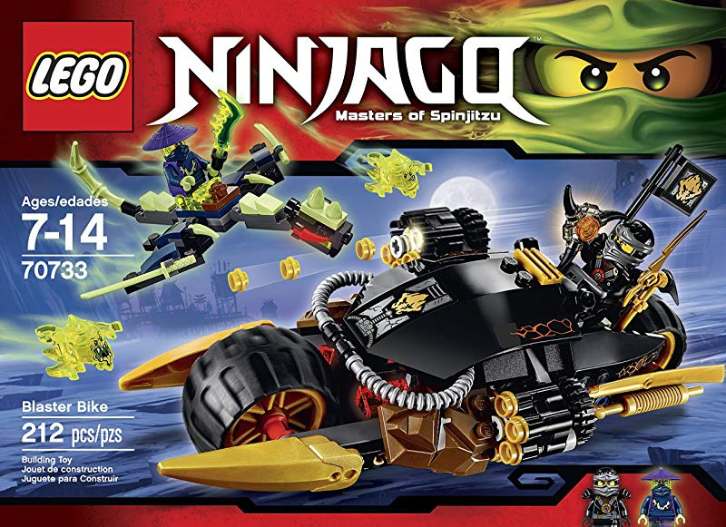lego ninjago blaster bike