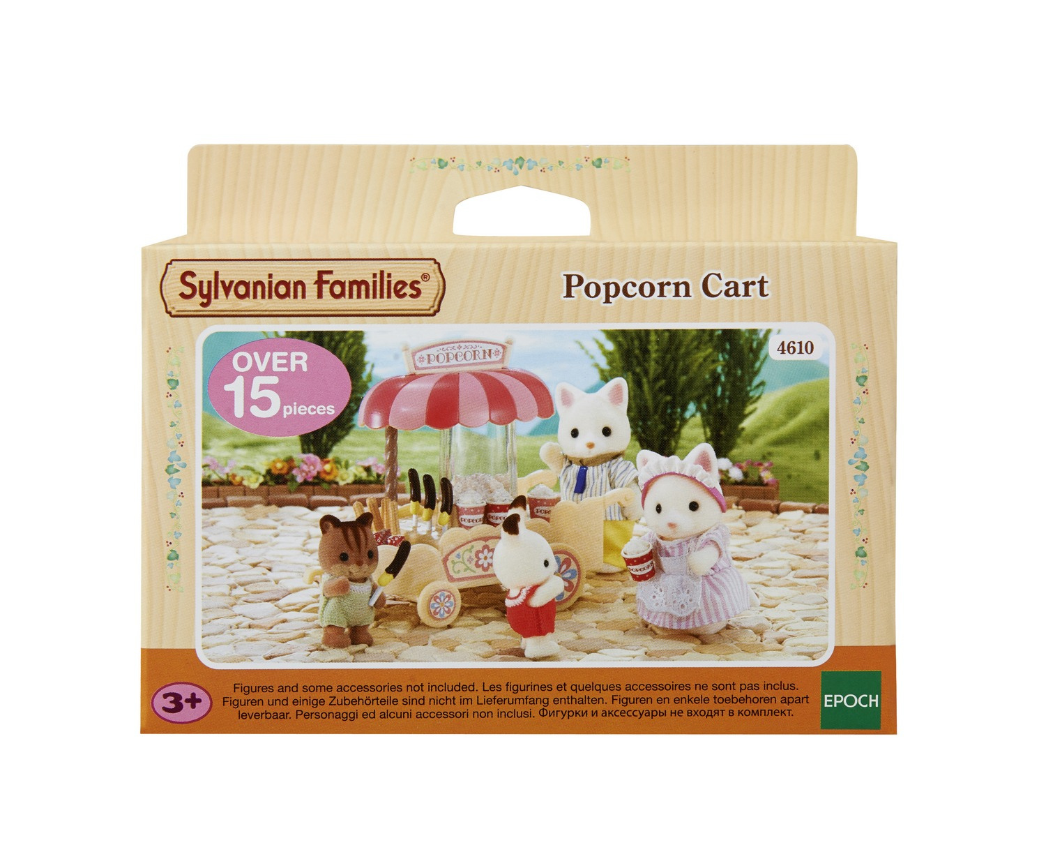 sylvanian popcorn cart