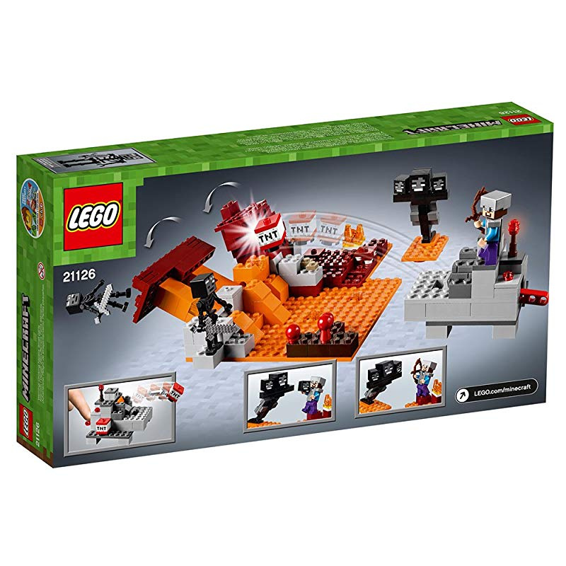 minecraft wither lego set
