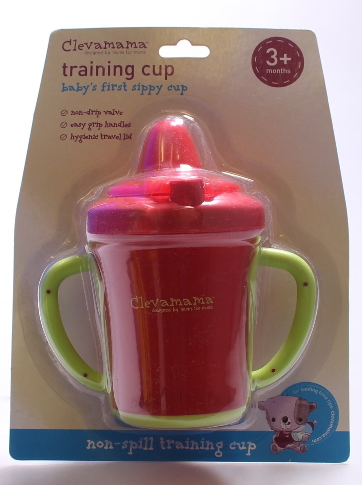 Clevamama Training Cup Baby/'s First Sippy Cup