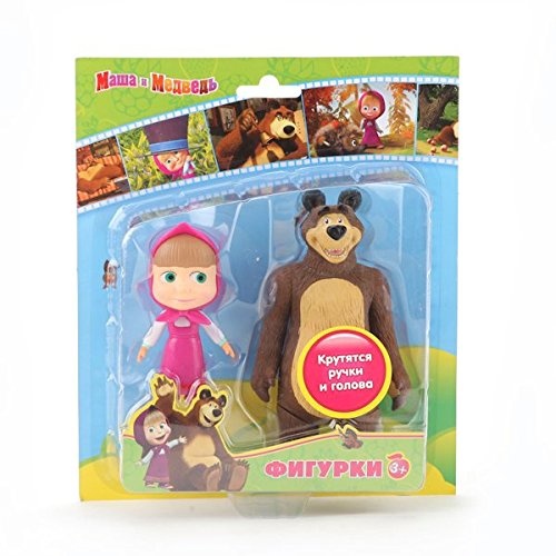 masha and the bear plush