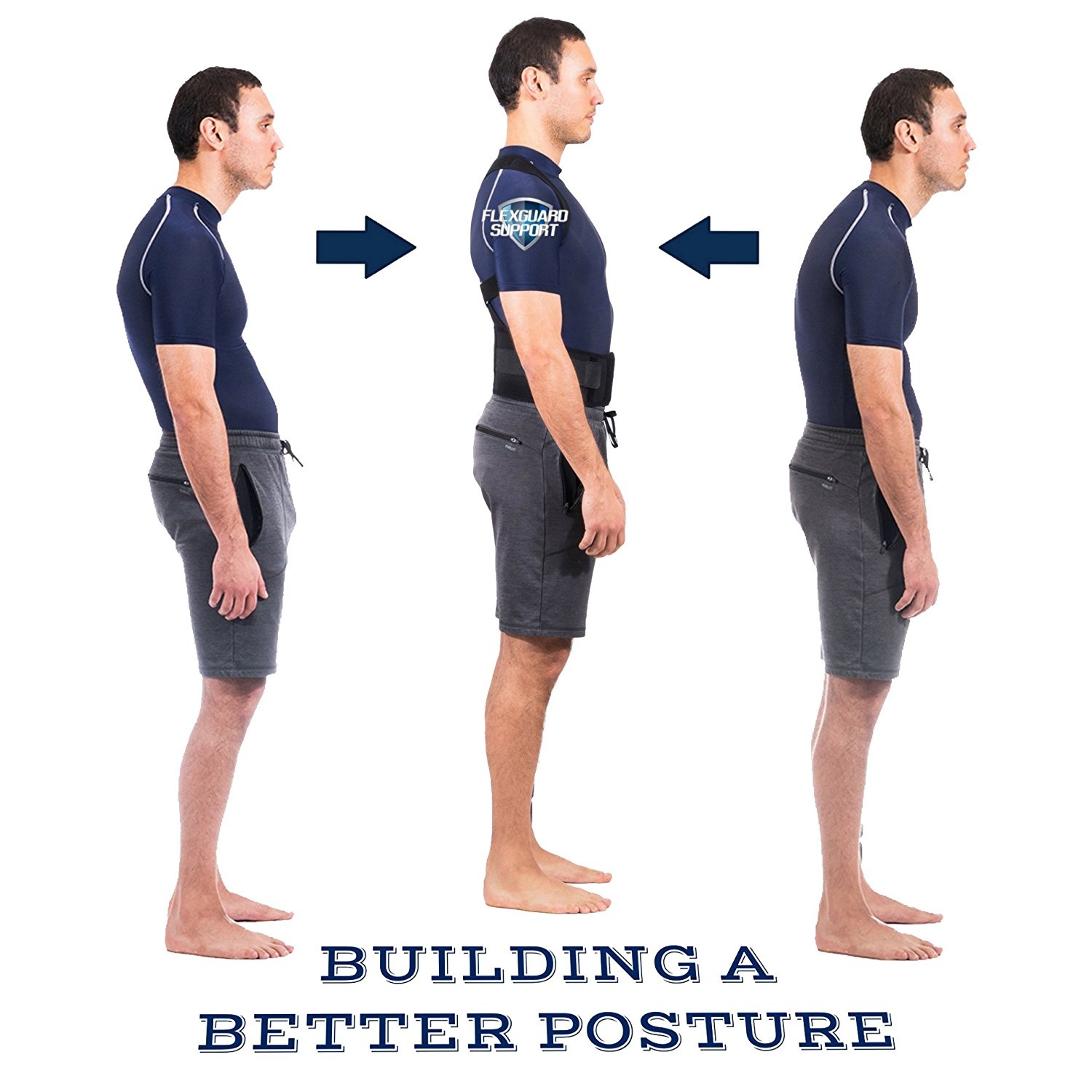 flexguard support back brace posture corrector