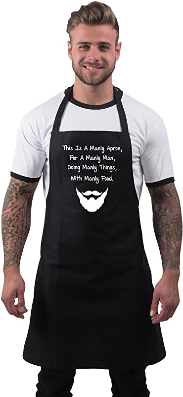 manly kitchen apron