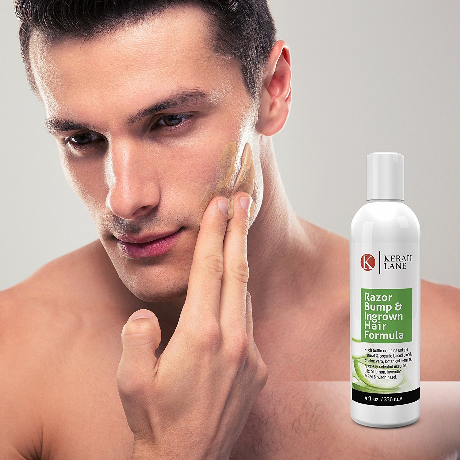 Kerah Lane Organic Razor Bump Ingrown Hair Formula 120ml For