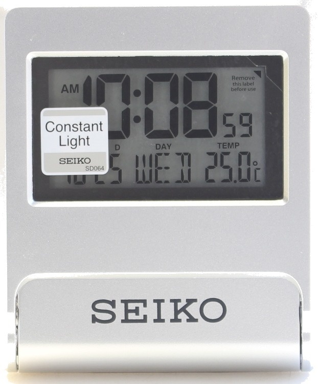 224965955 LCD Travel Alarm Clock