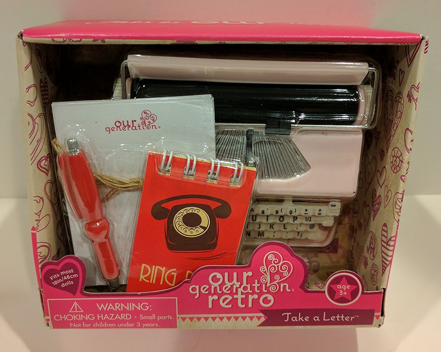 Our Generation Retro Take A Letter 46cm Doll Accessories