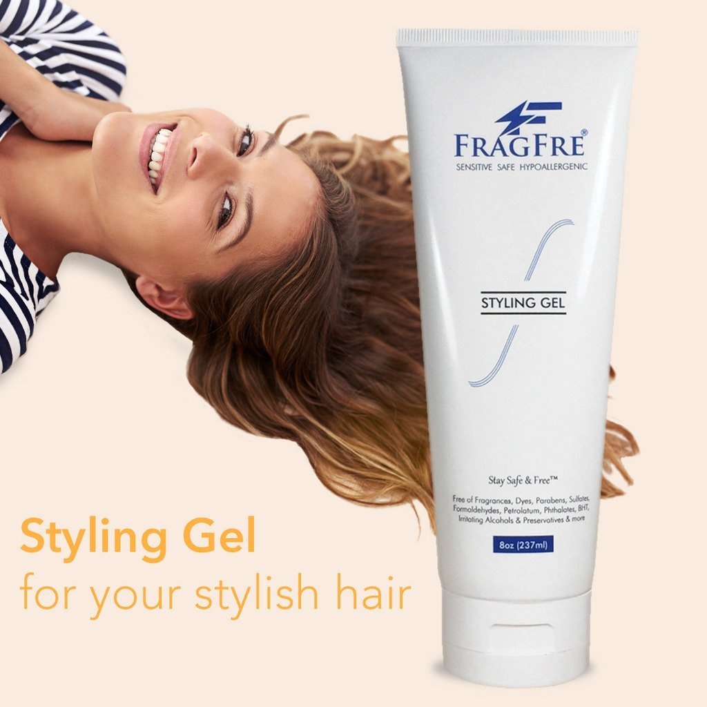 Fragfre Styling Gel Fragrance Free Hypoallergenic Sulphate Free