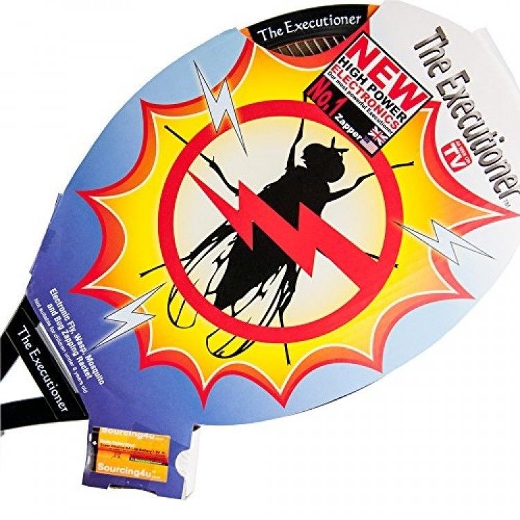 Sourcing4U The Executioner Fly Swat Wasp Bug Mosquito Swatter Zapper