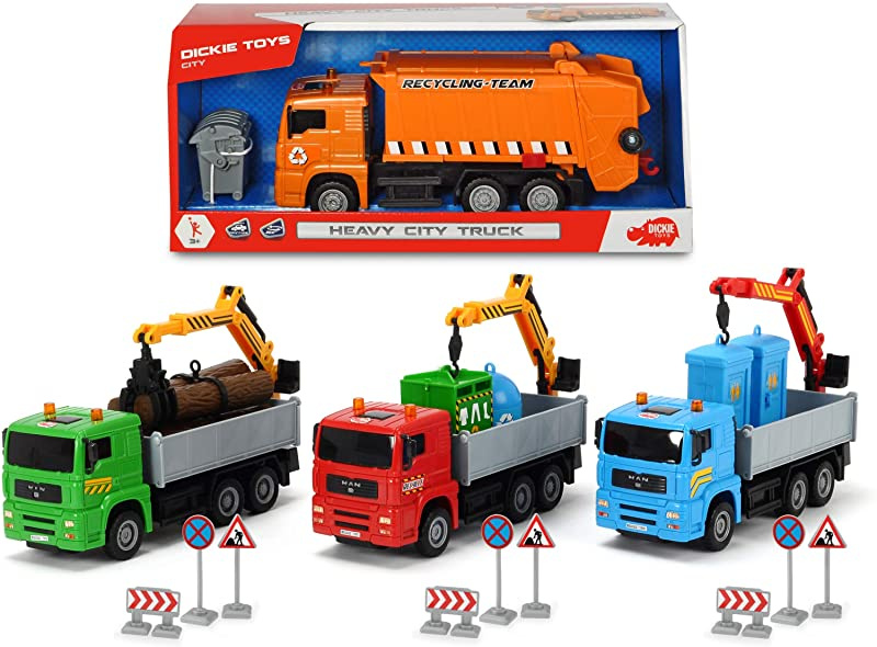 dickie toys recycling truck