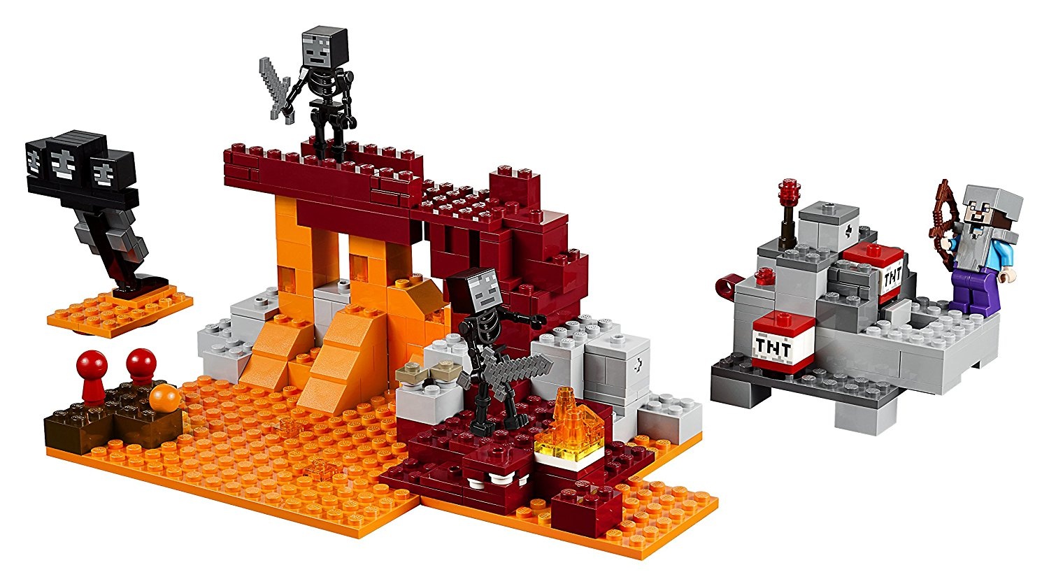 minecraft wither lego set
