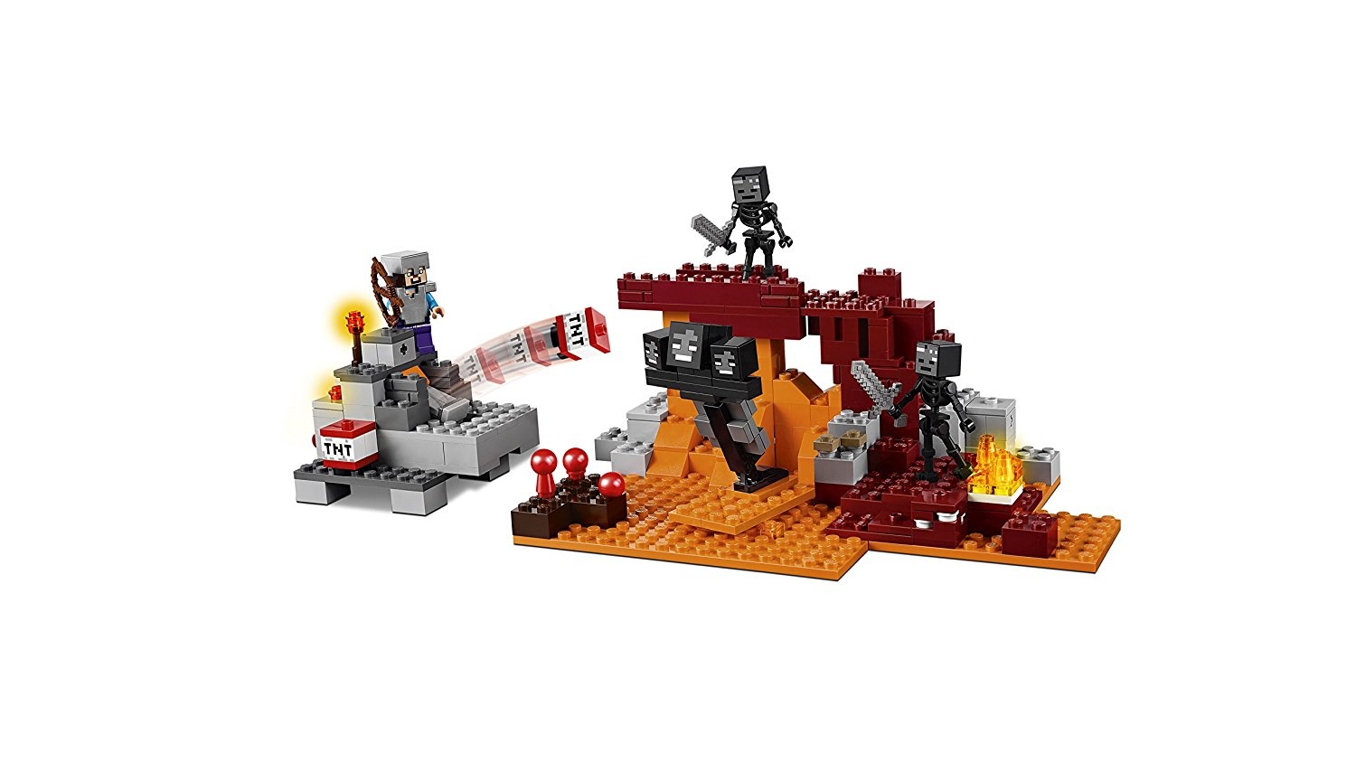 minecraft wither lego set
