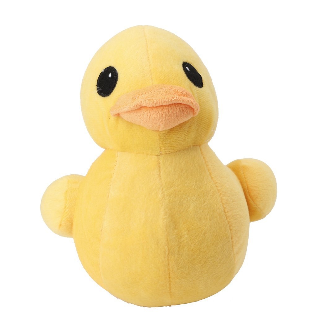 yellow duck stuffed toy