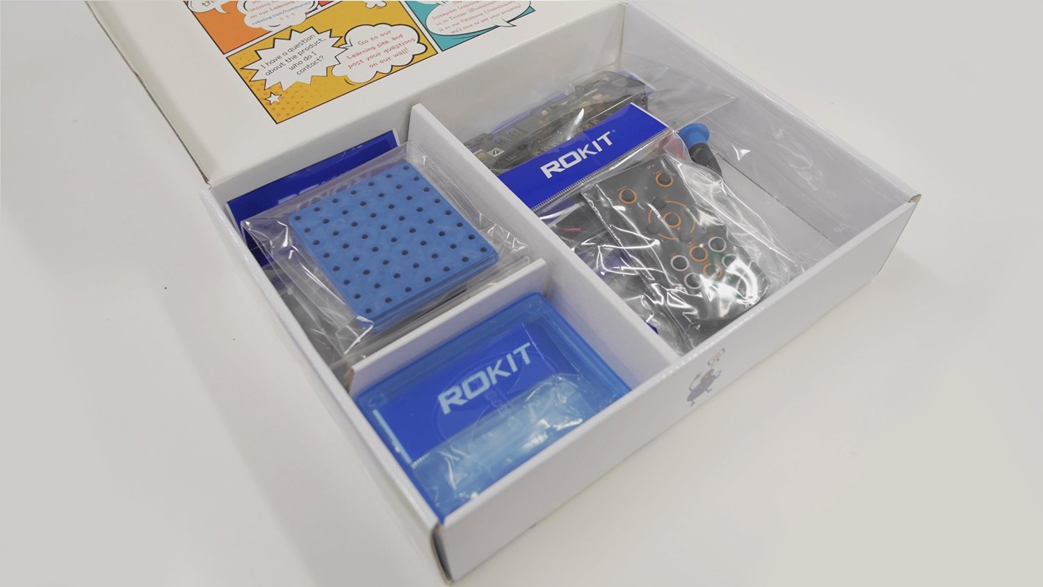 Starter Robot Kit for Arduino Learners with Video Tutorials 11-in-1 Robolink Rokit Smart Starter Robot Kit for Arduino Learners with Video Tutorials 11-in-1 Robolink Rokit Smart