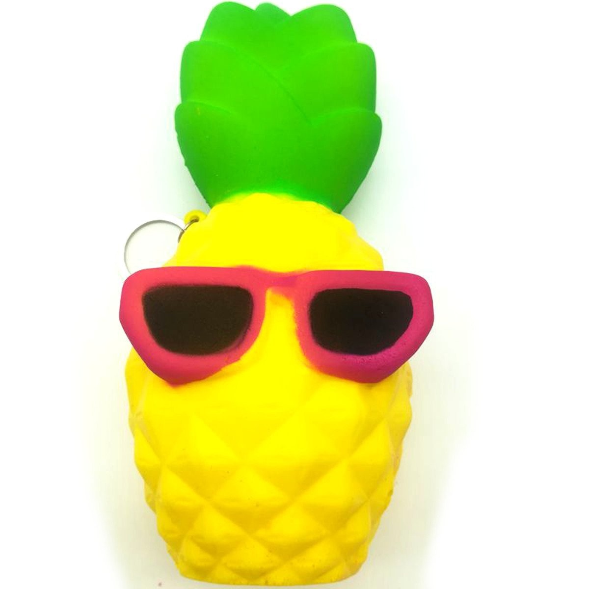 pineapple squishy with sunglasses