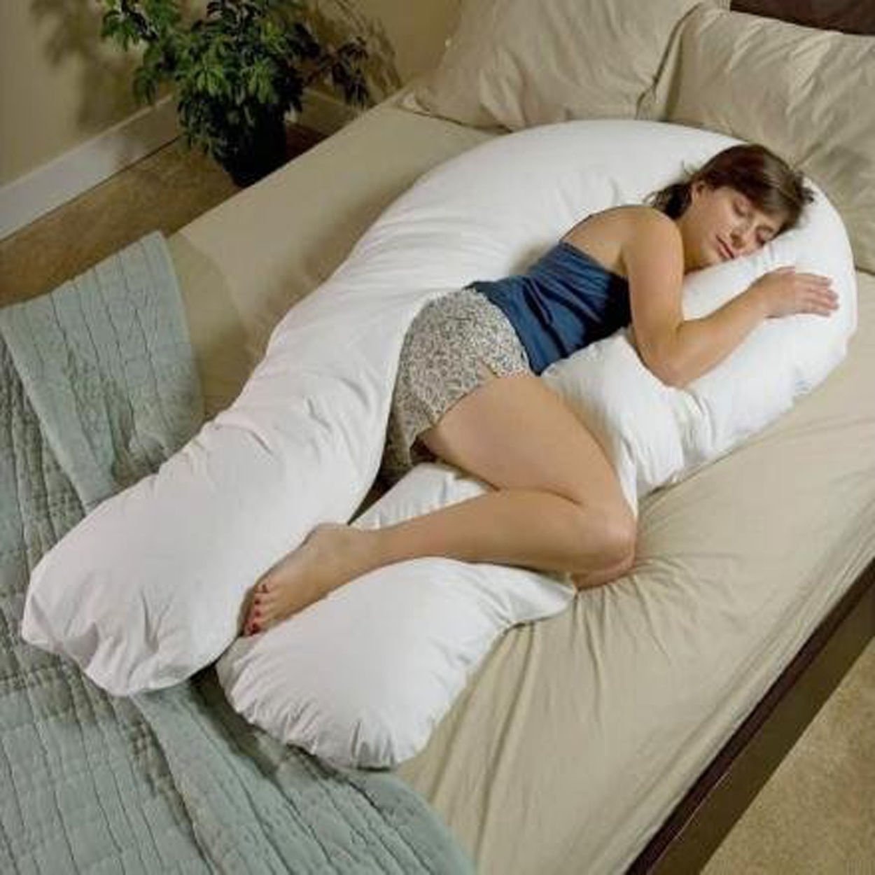 3 7m Big U Pillow Full Body Support Ultimate Support U Pillow