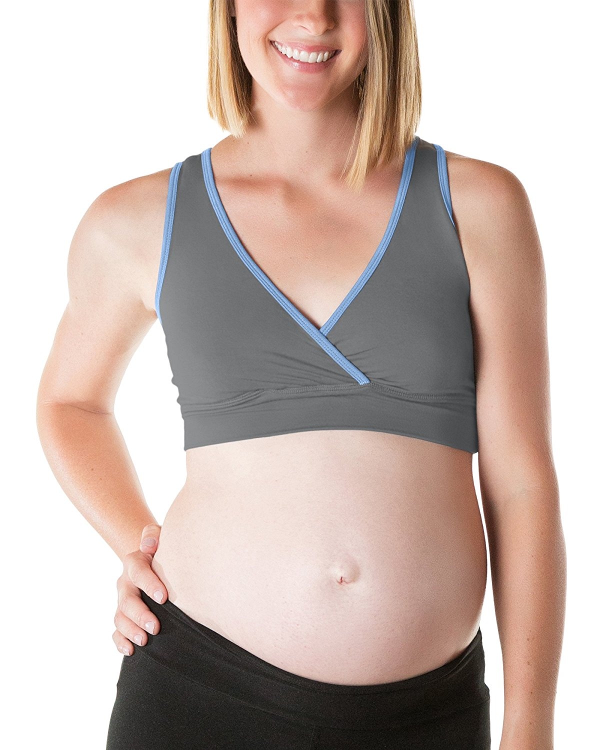 Kindred Bravely French Terry Racerback Nursing Sleep Bra for Maternity//Breastfeeding