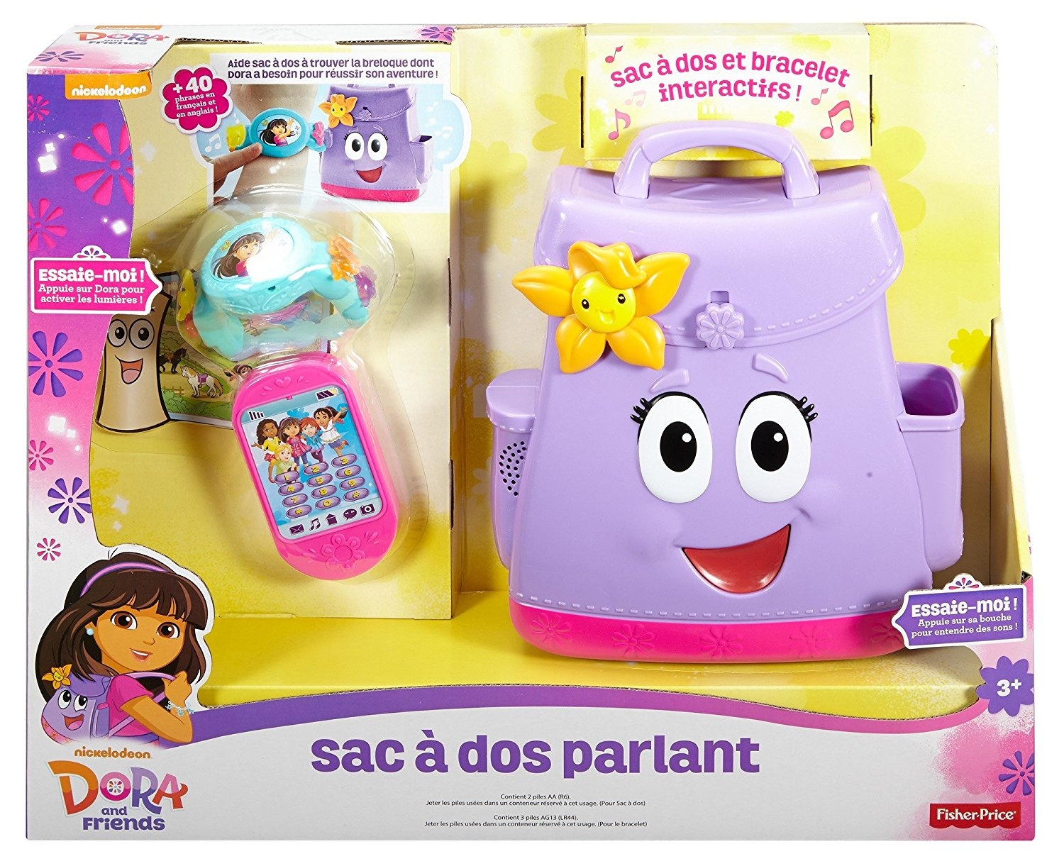 dora talking backpack